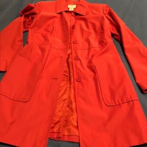 Ladies lined trench coat. Ann Taylor Loft.